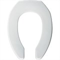 Church Seat Church Seat 3L2155T 000 Medic-Aid Elongated Open Front Toilet Seat in White 3L2155T 000